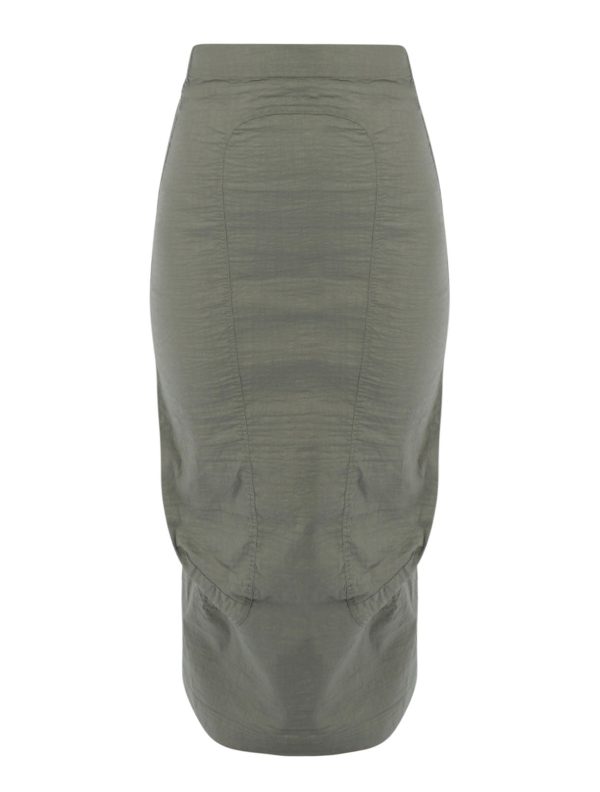 Ribbed Pencil Skirt